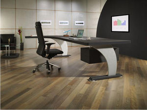 parquet contrecollé / à coller / en hêtre / mat