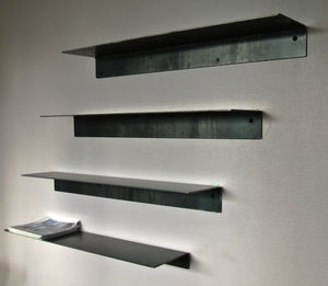 étagère murale / contemporaine / en acier / sur mesure