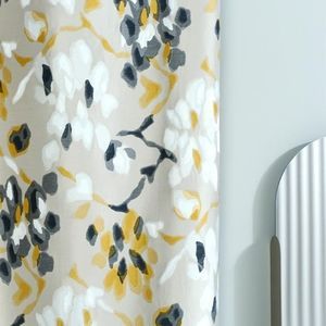 tissu d'ameublement / pour rideaux / mural / à motif