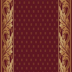 tapis contemporain / à motif / en laine / en polyamide