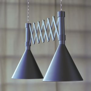suspension / contemporaine / en aluminium / réglable
