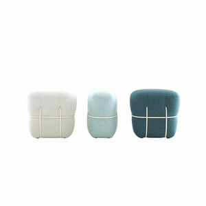 pouf contemporain / en tissu / rectangulaire / par Benjamin Graindorge