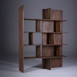 étagère contemporaine / en chêne / en noyer / en cerisier