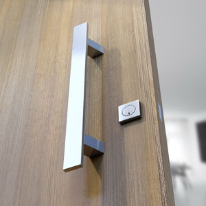 poignée de tirage pour porte / en aluminium anodisé / contemporaine