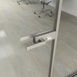 serrure mécanique / pour porte en verre / résidentielle / pour bureau