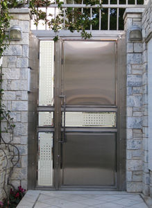 portillon en acier inox