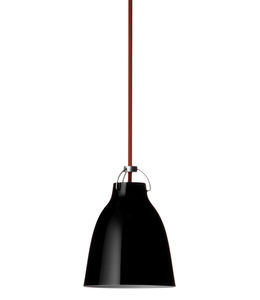lampe suspension / contemporaine / en métal / noire