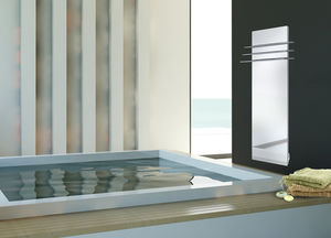 sèche-serviettes électrique / en verre / contemporain / vertical