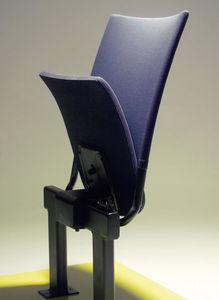 chaise d'auditorium en tissu