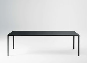 table contemporaine / en bois / en acier / en céramique