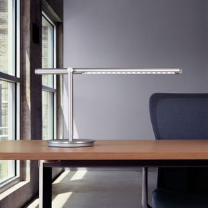 lampe de bureau / contemporaine / en aluminium / en verre