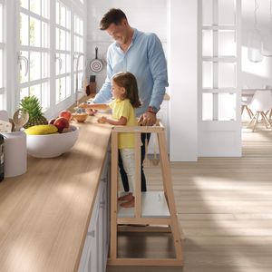 chaise haute standard / en bois