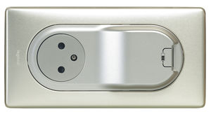 prise USB / de courant / encastrable / contemporaine