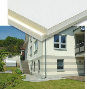 complexe de doublage âme en polyuréthane PUR / avec revêtement de plâtre