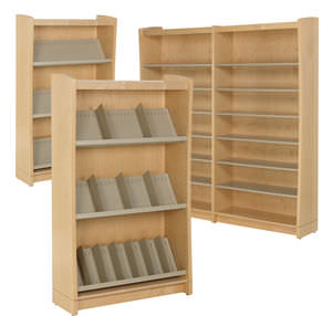 rayonnage pour archive / modulaire / pour stockage / pour bibliothèque