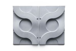 carrelage d'intérieur / de sol / en béton / motif géométrique