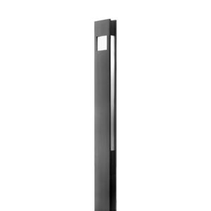colonne lumineuse contemporaine / en aluminium extrudé / en verre / à LED