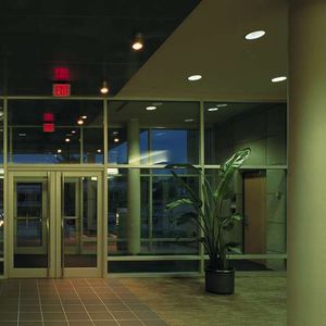 downlight en saillie / pour extérieur / à LED / rond