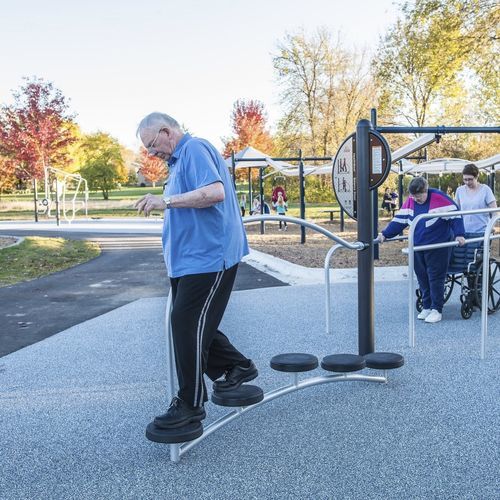 Appareil De Fitness Pour Personnes Ag Es Healthbeat Balance Steps