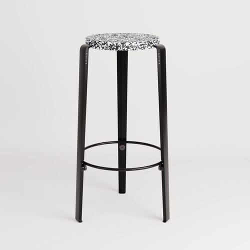 Tabouret De Bar Contemporain Big Lou Macchiato Tiptoe En