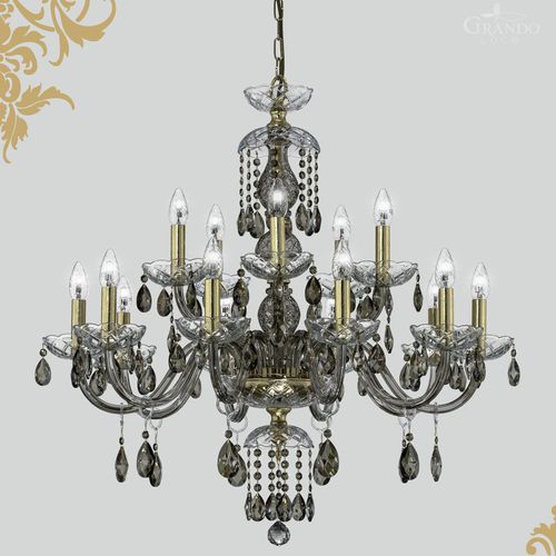 Lustre Classique Olympia Grandoluce En Cristal En Cristal