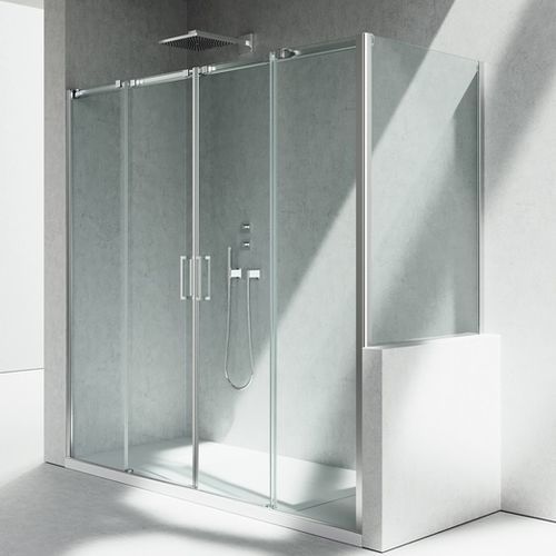 Cabine De Douche En Fonte D Aluminium GLISS D4 DP VISMARAVETRO