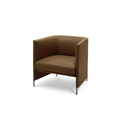 Fauteuil Contemporain ALGON Arflex En Cuir En Tissu Par Luca