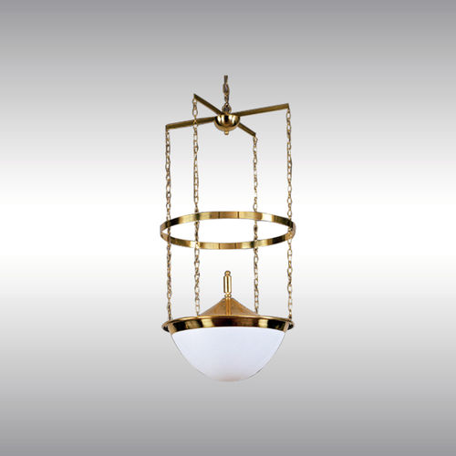 Lampe Suspension Woka Lamps Vienna En Verre En Laiton