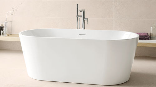 Baignoire Ovale Peyto Shine Zenon Smart Solid Surface En Lot