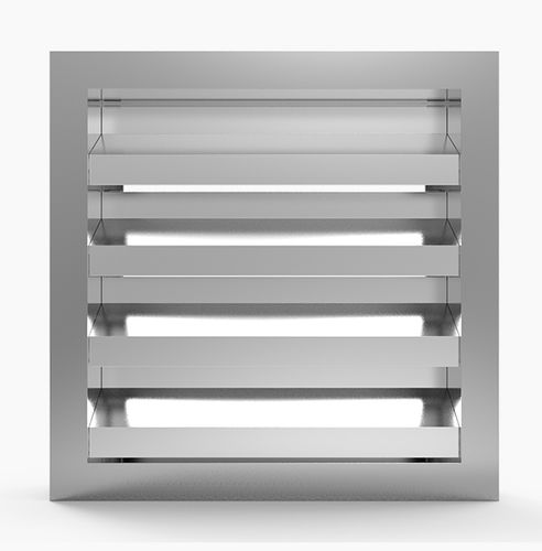 Grille De Ventilation En Aluminium 772 5XL MLL HAMBURG