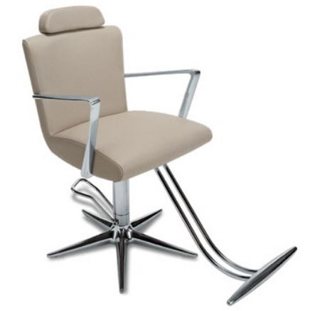 fauteuil de coiffure avec pompe hydraulique (avec repose-pieds) MGBROSS: AKITA by MGBross Design Gamma & Bross