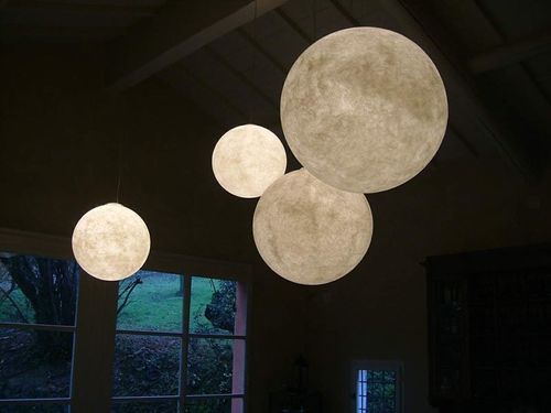 lampe suspension contemporaine LUNA 1/2/3/4 in-es artdesign