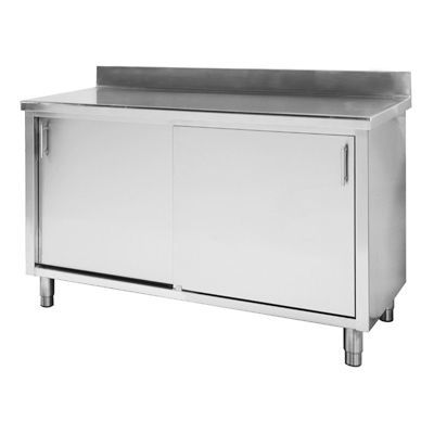 plan de travail en acier inox pour cuisine professionnelle KITCHEN TABLE  MAFIROL