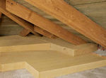Panneau isolant naturel rigide en fibres de bois pour toitures STEICOTOP STEICO