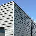 bardage de façade en aluminium / métallique / avec joint debout double - FALZRIPP®