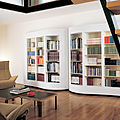 bibliothèque en bois / contemporaine - 418 PAGINA by Jean Louis Berthet