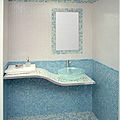 carrelage mosaïque / en céramique / pour salle de bain - HARMONIES