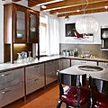 cuisine contemporaine / en aluminium - COMPOSIZIONE 49