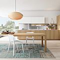 cuisine contemporaine / en plaqué bois - ANTIS by Roberto Gobbo