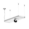 luminaire carré / suspendu / à LED / par Antonio Citterio - MINI BEAM: 1 + 1