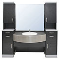 meuble avec lavabo pour salon de coiffure - MASSIMO 1001
