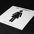 plaque signalétique en braille - CASUAL