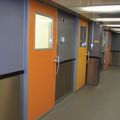 porte pour bâtiment tertiaire / coulissante / automatique - SST