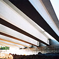 poutre en béton armé / pour pont - T