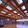 poutre en bois / lamellé-collé - SALLE DE SPORT - ST HERBLAIN by SCPO Saidi & Chateigner