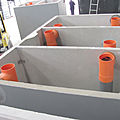 séparateur à graisses - DÉGRAISSEUR C-90: 15 M³ - 22 L/S