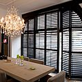 volet intérieur / pliant / en bois - KELLY HOPPEN
