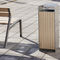 Poubelle Publique Prax Mmcit Street Furniture En Acier Galvanis