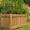 Jardini�re : bac � fleurs en bois pour espaces publics  Silverwood