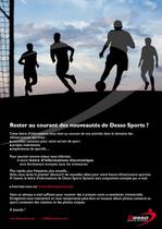 Rester au courant des nouveaut&eacute;s de Desso Sports ?
